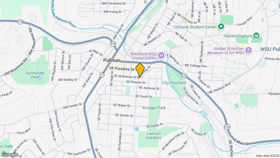 310 SE Spring St, Unit Unit C Map and Location Details