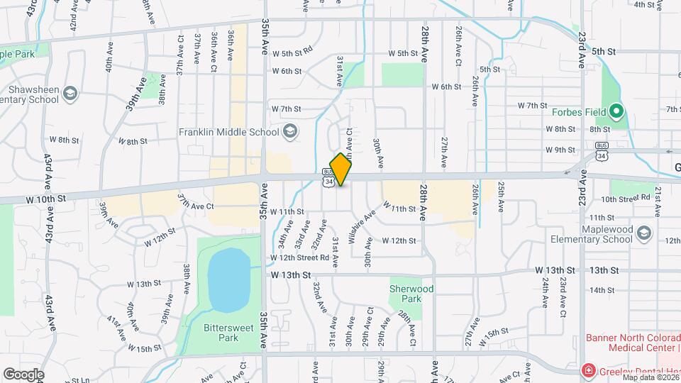 1018 31st Ave Map and Location Details