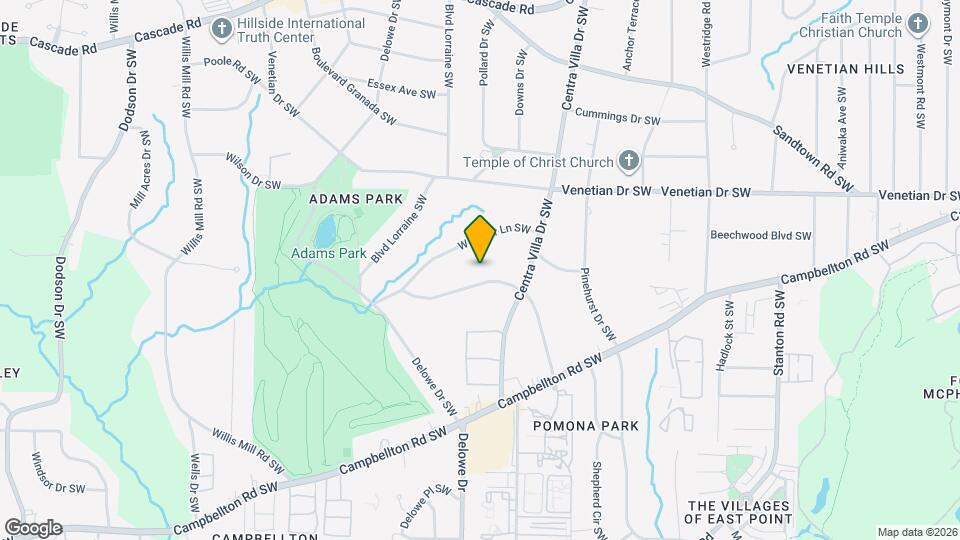 2079 Honeysuckle Ln SW Map and Location Details