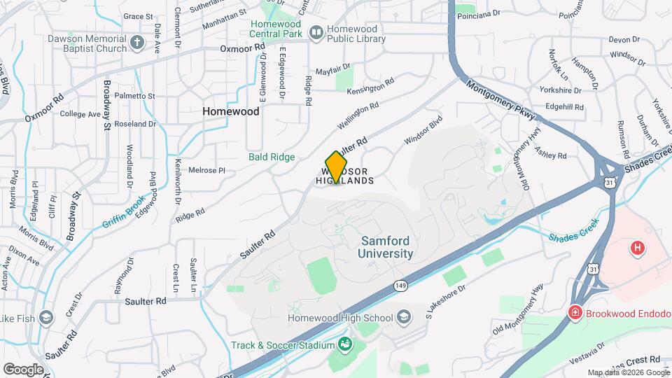 1719 Windsor Blvd Map and Location Details