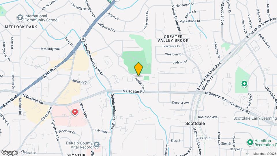 2847 Jordan Oaks Ln Map and Location Details