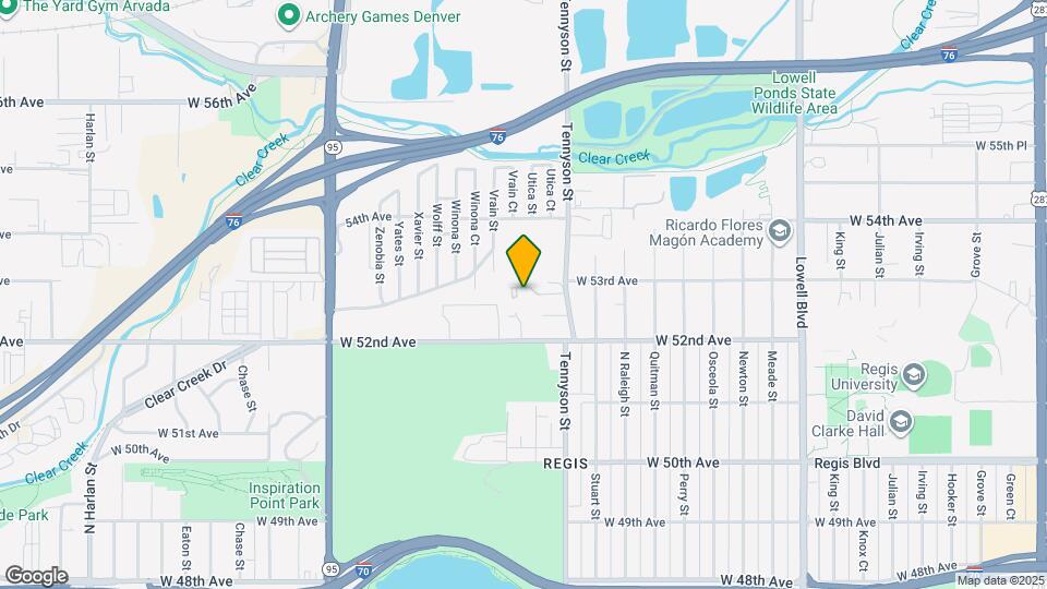 4510 W St Clair Pl Map and Location Details