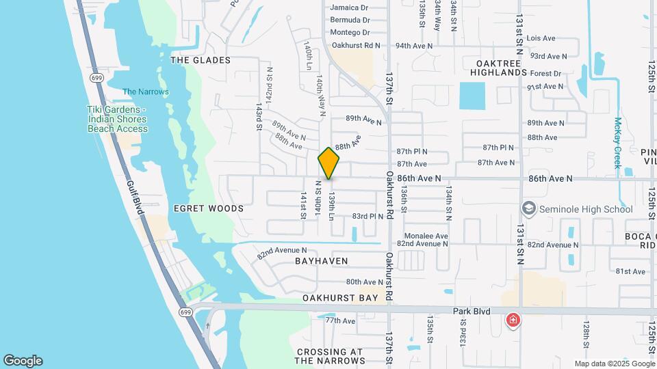 8580 139th Ln Map and Location Details