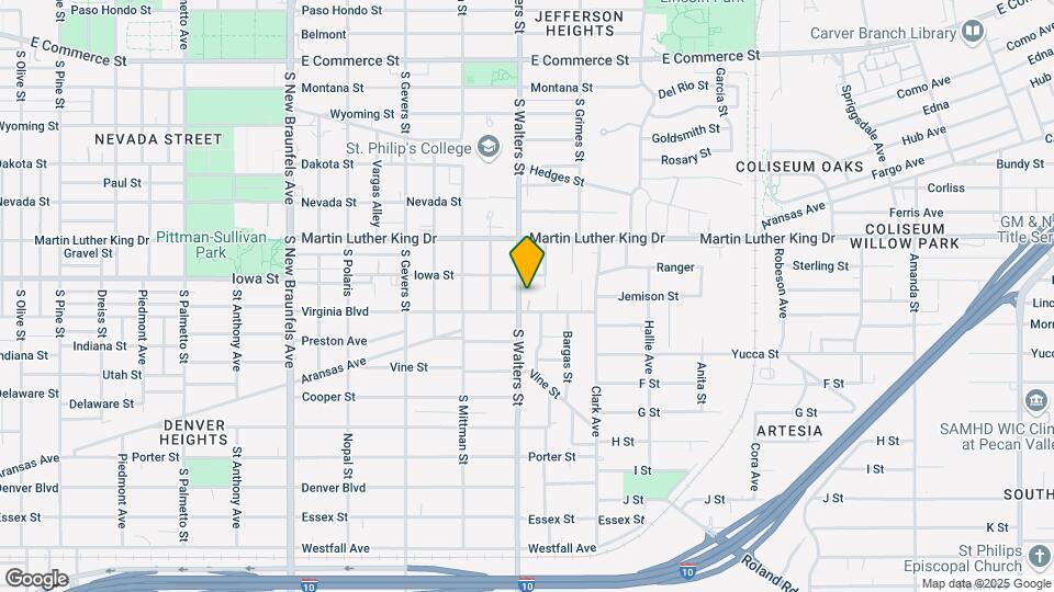 820 S Walters St Mapa y Detalles de la Ubicación