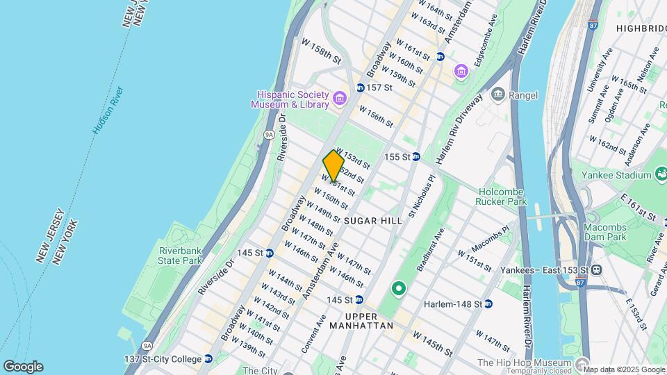 522 W 151st St Map and Location Details