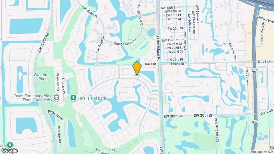 9012 Lake Park Cir S Mapa y Detalles de la Ubicación