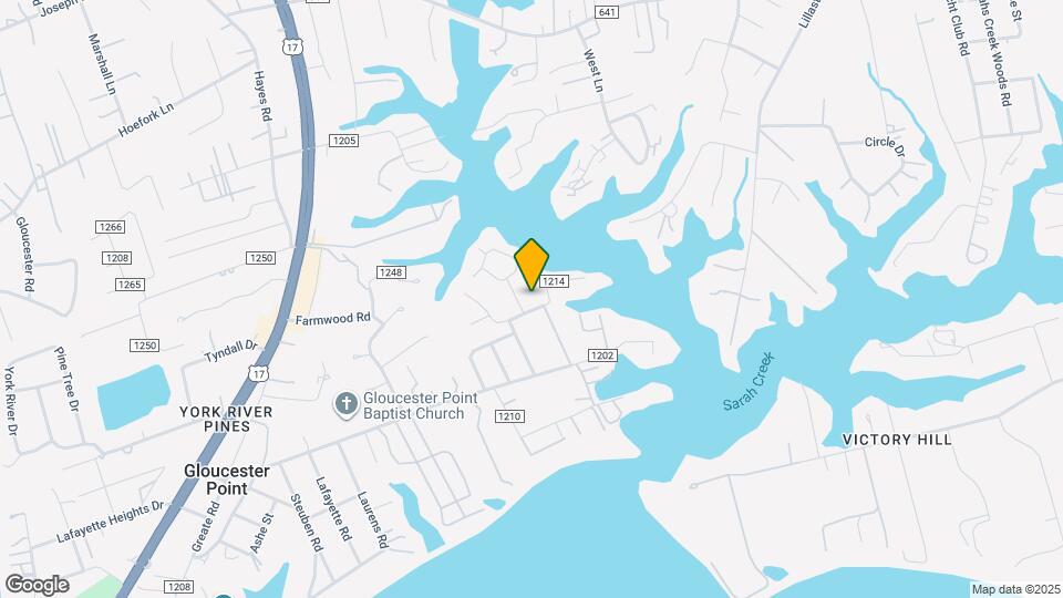 1742 Azalea Point Rd Map and Location Details