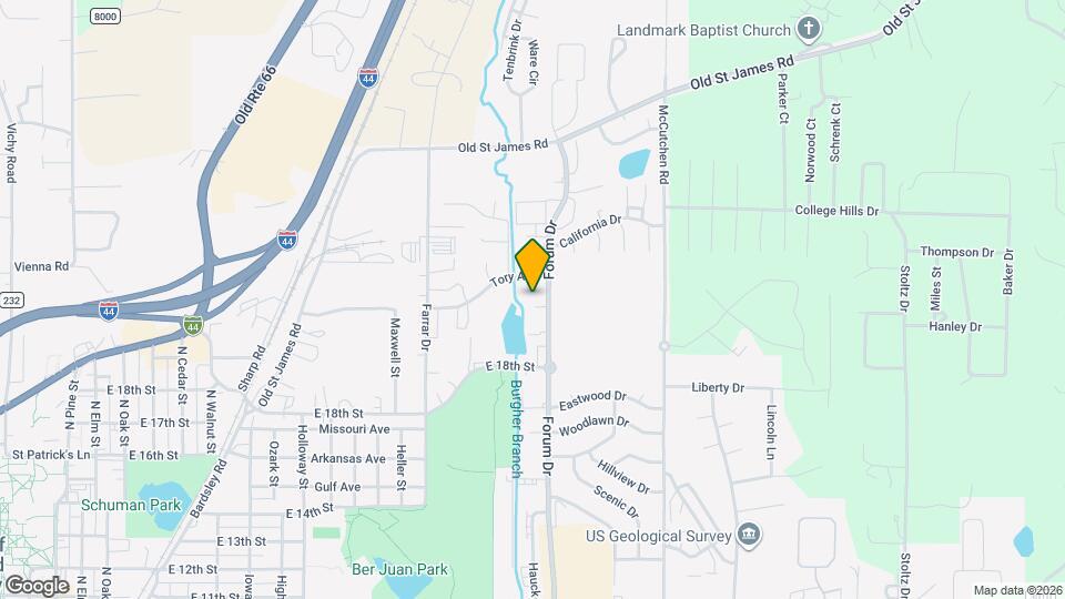 1905 Del Mar Ct Map and Location Details