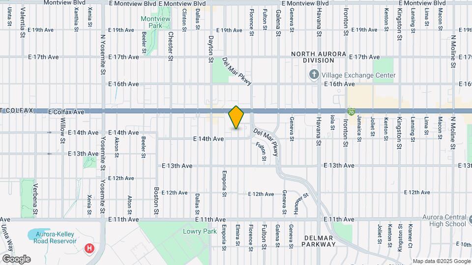1413-19 Elmira Ave Map and Location Details