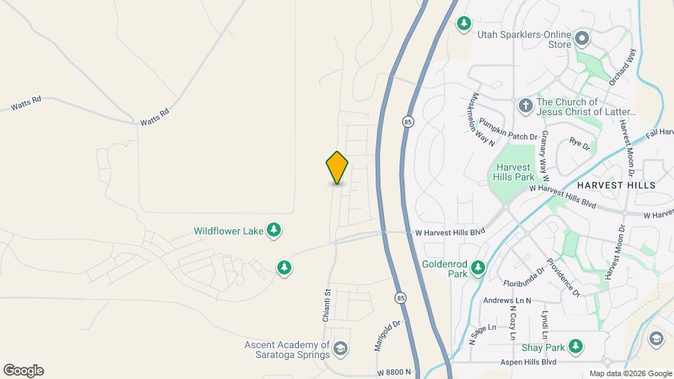 2061 N Chianti St Mapa y Detalles de la Ubicación