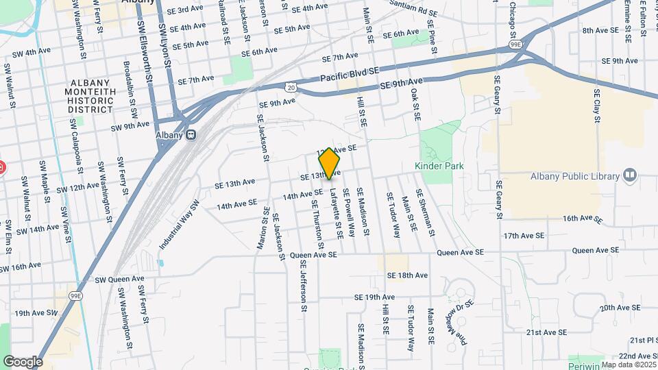 1340 Lafayette St SE Map and Location Details