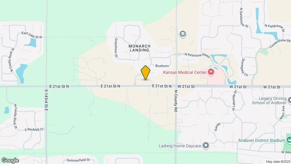 15618 E 21st Ct N Map and Location Details