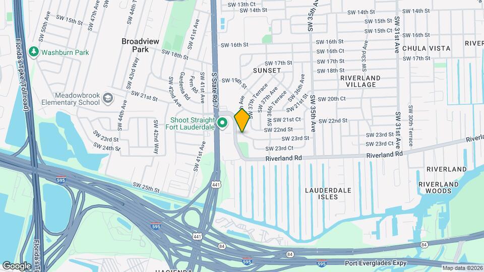 2271 SW 38th Ave Mapa y Detalles de la Ubicación