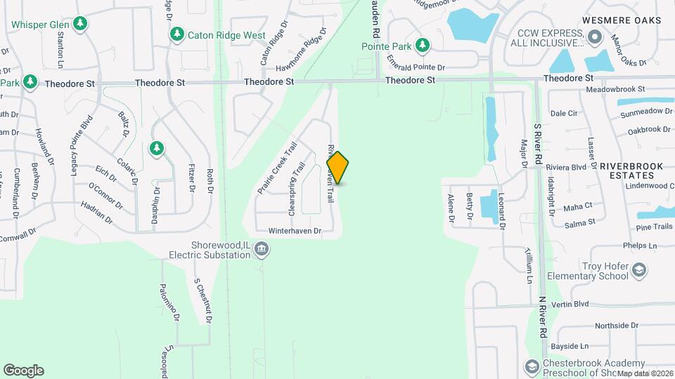 1306 River Haven Trail Mapa y Detalles de la Ubicación