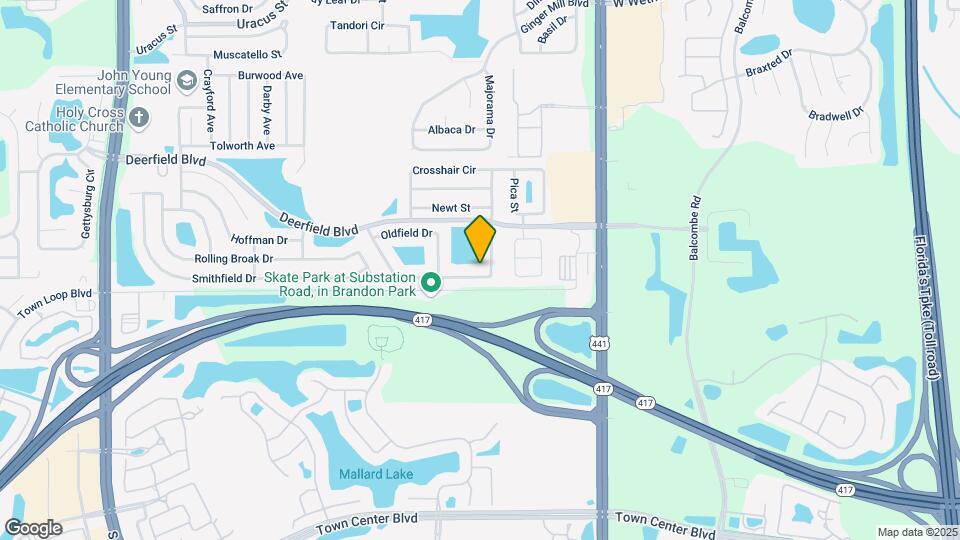12654 Newfield Dr Map and Location Details