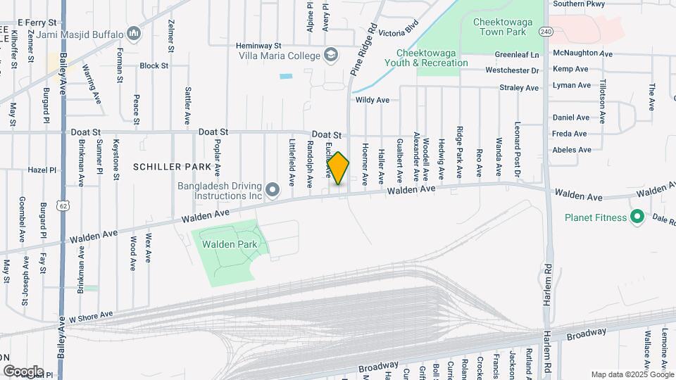 1058 Walden Ave Mapa y Detalles de la Ubicación