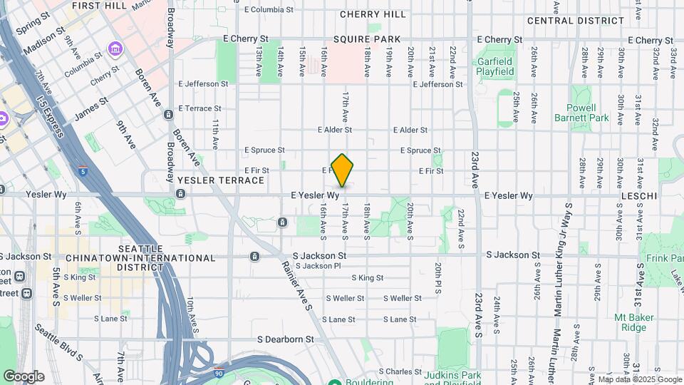 1624 E Yesler Wy Map and Location Details