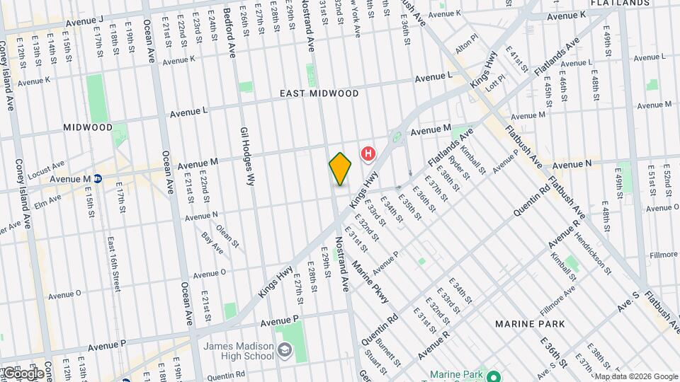 3009 Avenue N Map and Location Details