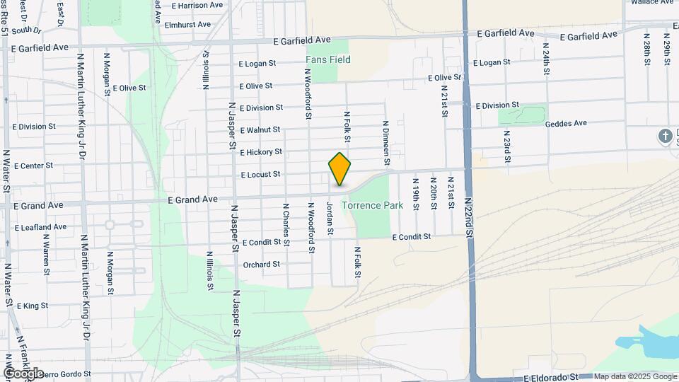 1628 E Grand Ave Map and Location Details