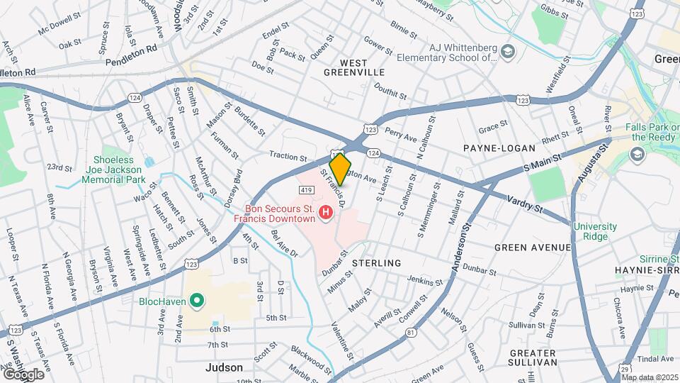 95 Dr David C Francis St Map and Location Details