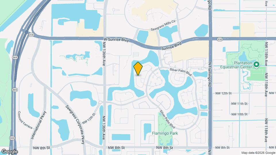 1352 NW 129th Way Map and Location Details