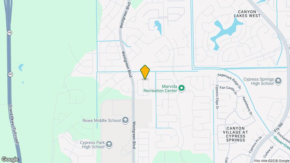 7966 Fijian Cypress Dr Map and Location Details