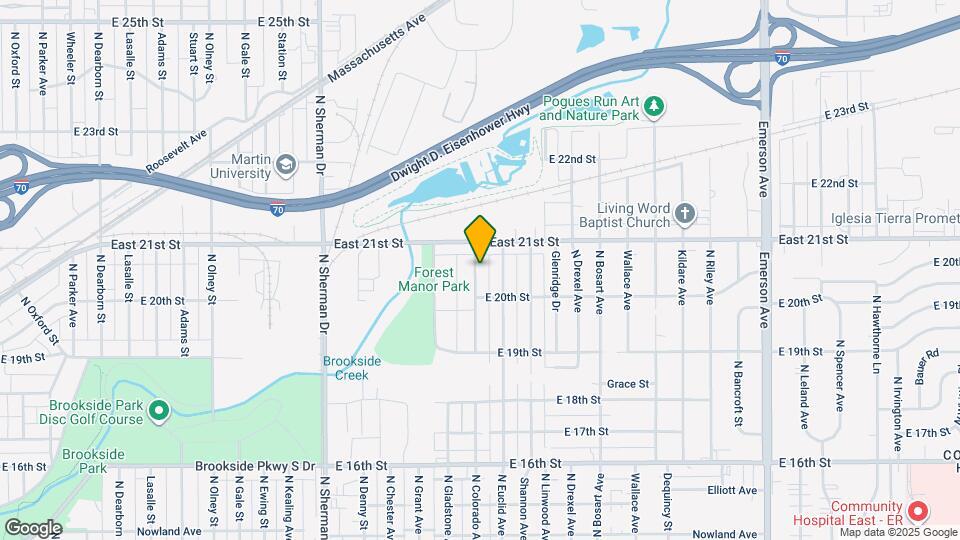2029 N Colorado Ave Map and Location Details