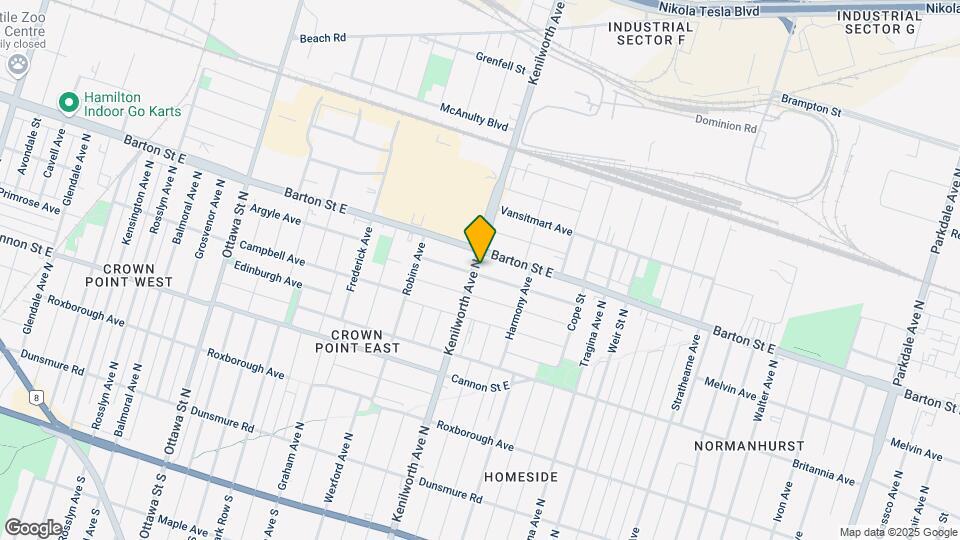 272-272 Kenilworth Ave N Map and Location Details