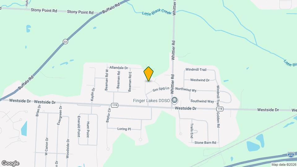 1101 New Terrace Ln Map and Location Details