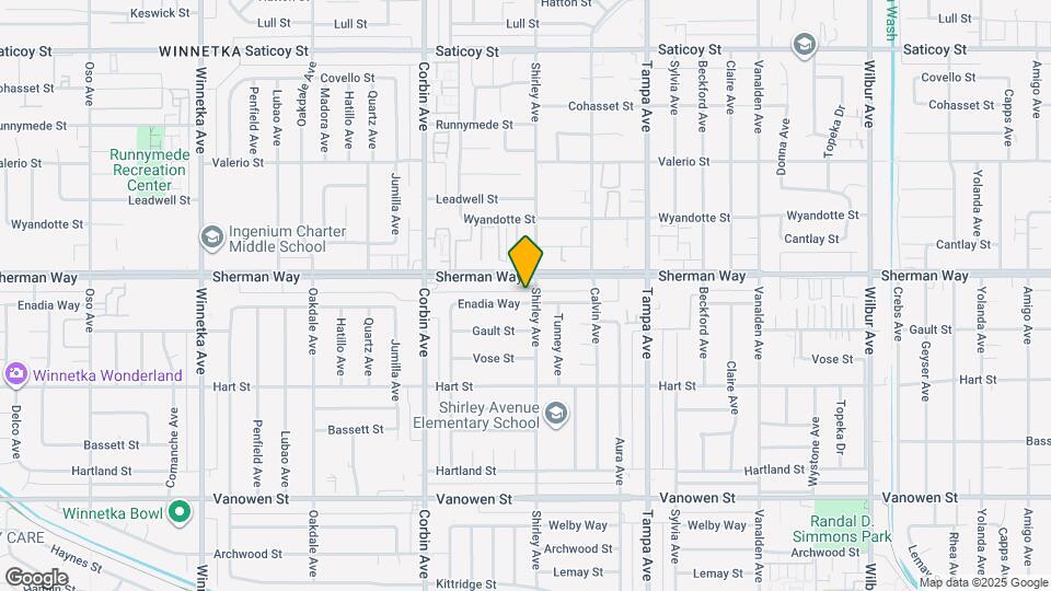 19507 Enadia Way Mapa y Detalles de la Ubicación