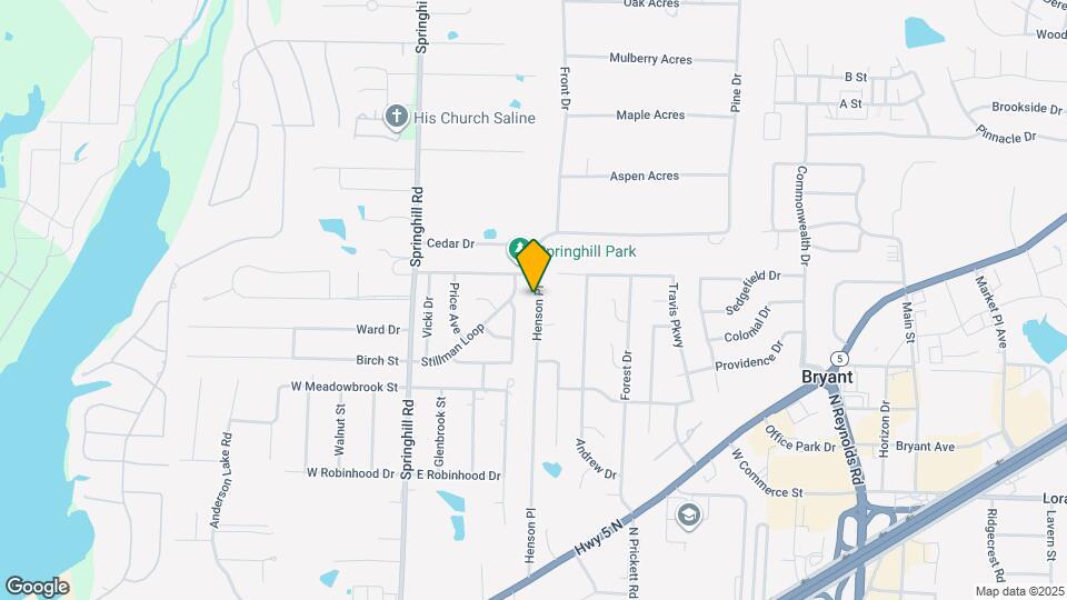 3501 Henson Pl Map and Location Details