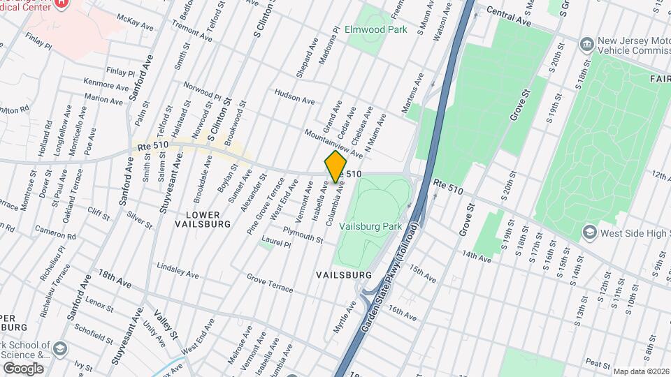 21 Columbia Ave, Unit 2L Map and Location Details