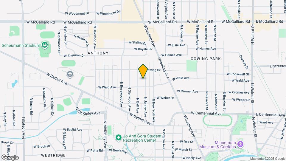 2117 N Janney Ave Map and Location Details