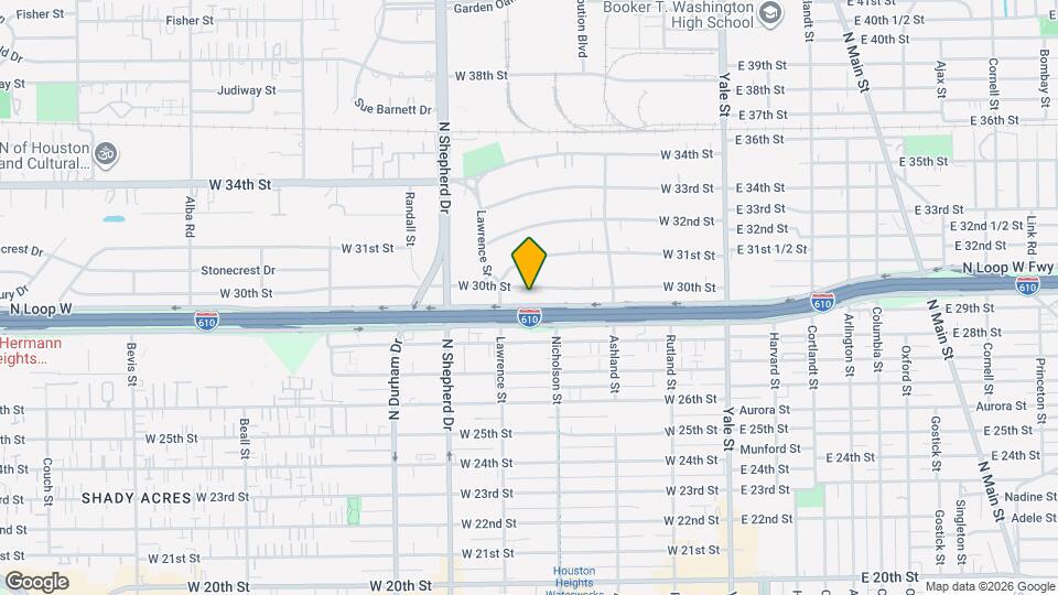 515 W 30th St Map and Location Details