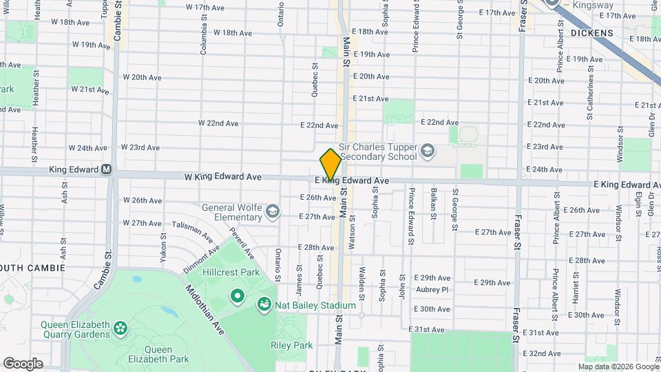 178 E King Edward Ave Map and Location Details