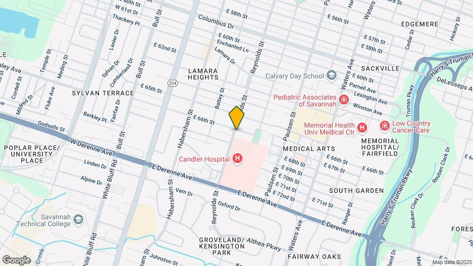 401 E 66th St Map and Location Details