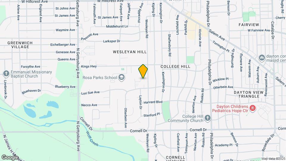 3532 Dorham Pl Map and Location Details