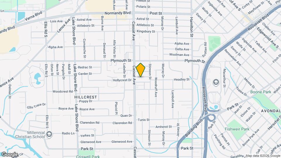 4842 Louisa Ter Mapa y Detalles de la Ubicación