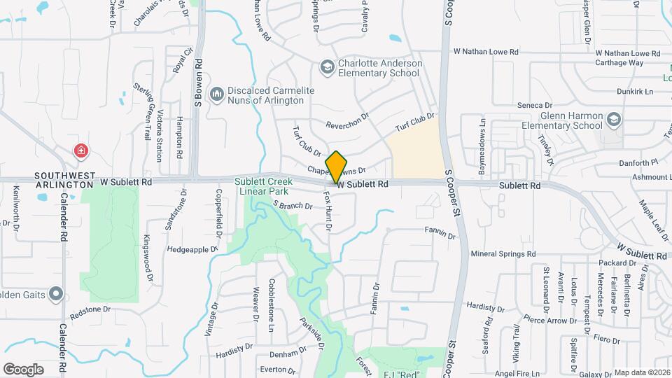 2117 Pinwood Cir Map and Location Details