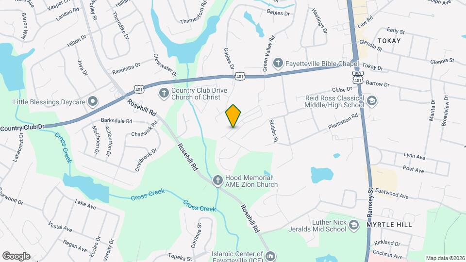 3140 Green Valley Rd Map and Location Details