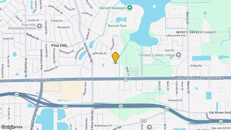 Barnett Villas Map and Location Details