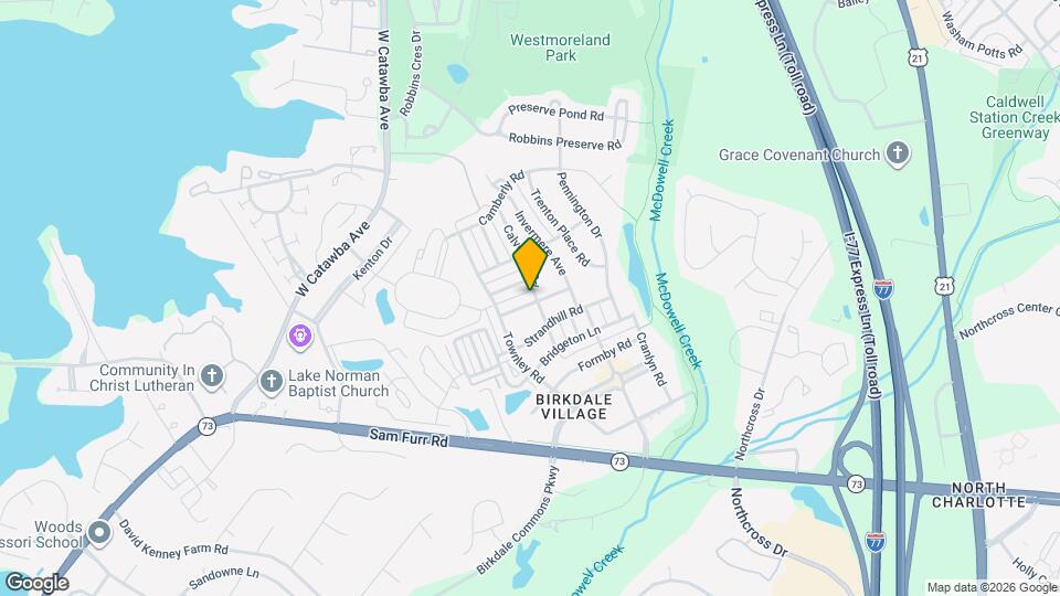 8129 Parkton Gate Dr Map and Location Details