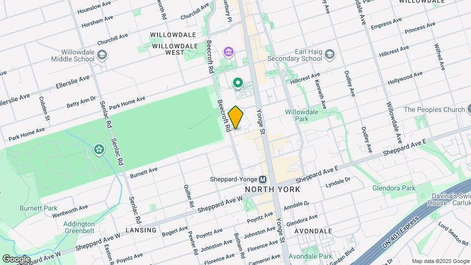 151 Beecroft Rd Map and Location Details