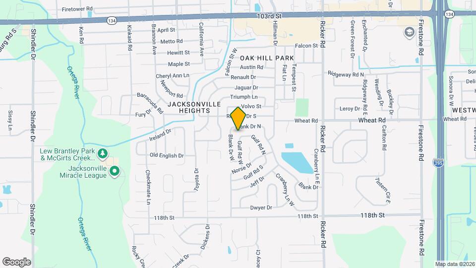 6016 Gulf Rd W Map and Location Details