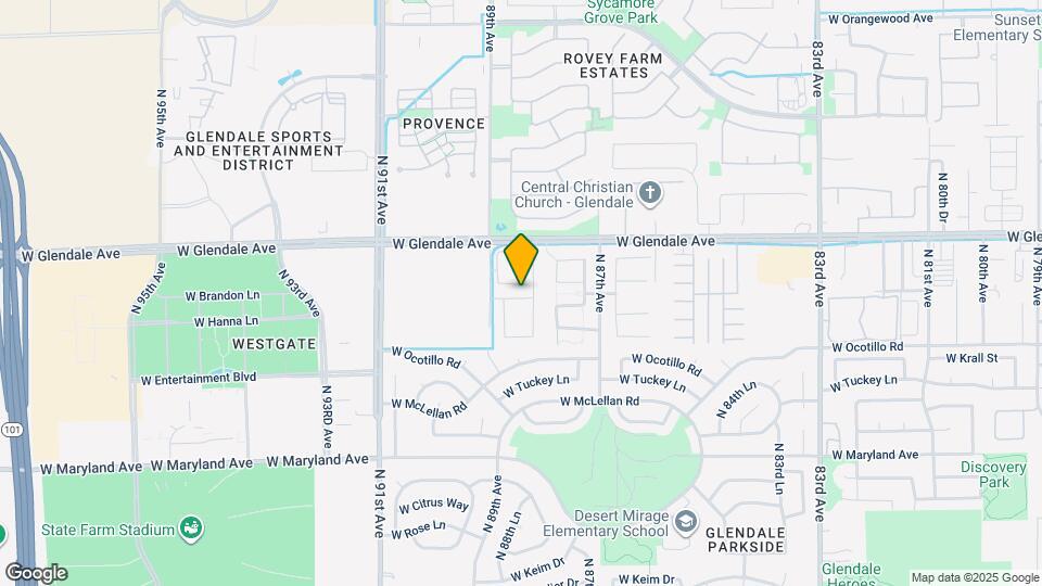 8830 Fleetwood Ln Map and Location Details