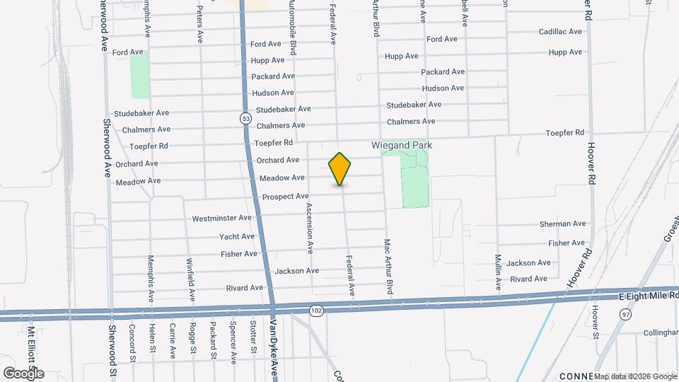 8293 Prospect Ave Map and Location Details