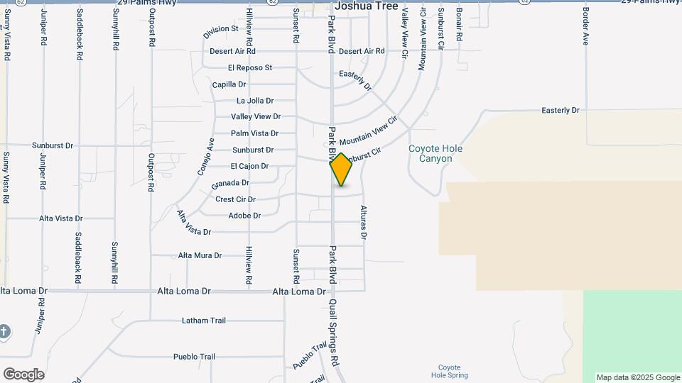 61828 Crest Cir Dr Map and Location Details