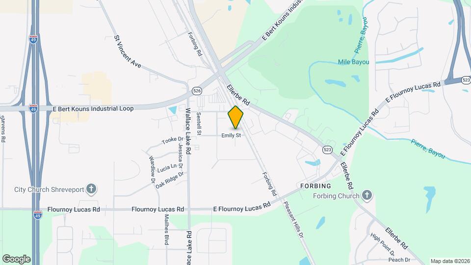 135 Emily St Map and Location Details