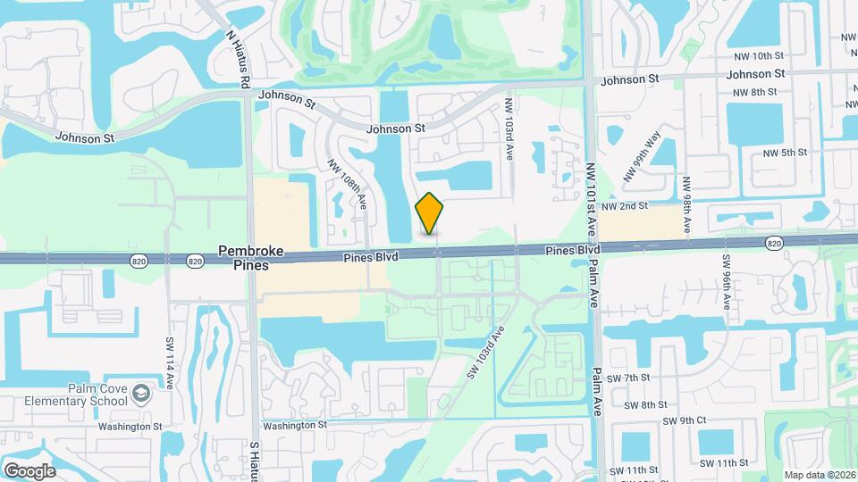 10630 NW 1st St Map and Location Details