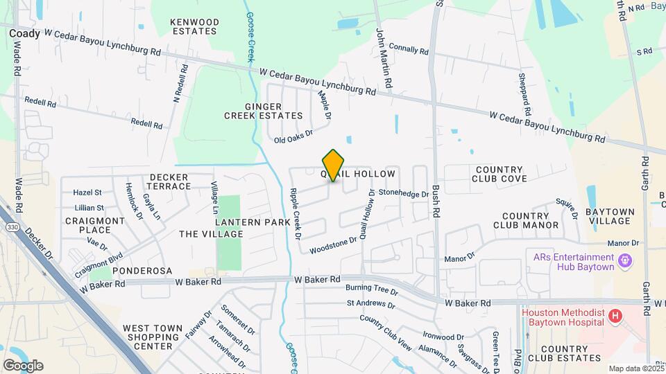 4903 Fawndale Way Map and Location Details